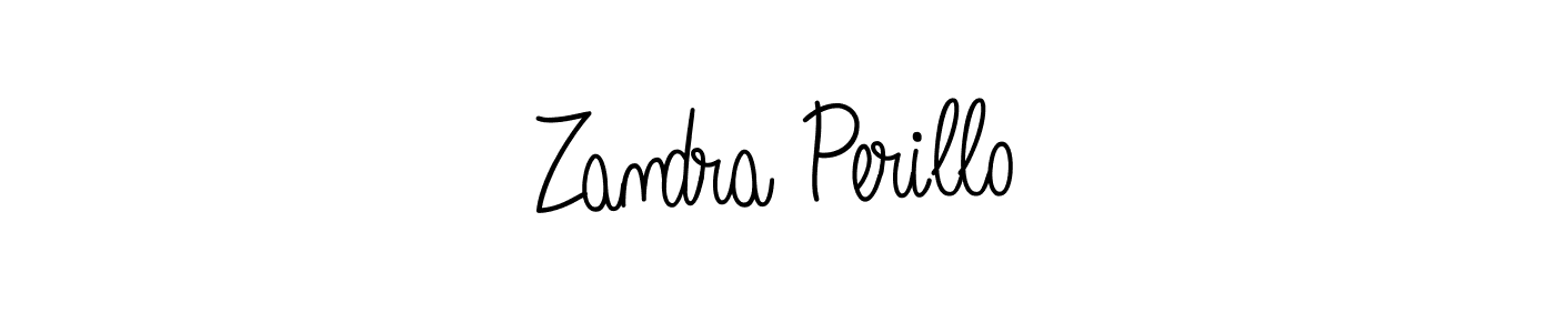 The best way (Angelique-Rose-font-FFP) to make a short signature is to pick only two or three words in your name. The name Zandra Perillo include a total of six letters. For converting this name. Zandra Perillo signature style 5 images and pictures png