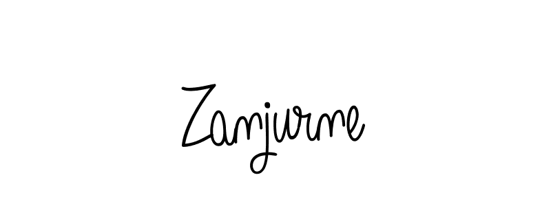 How to Draw Zanjurne signature style? Angelique-Rose-font-FFP is a latest design signature styles for name Zanjurne. Zanjurne signature style 5 images and pictures png