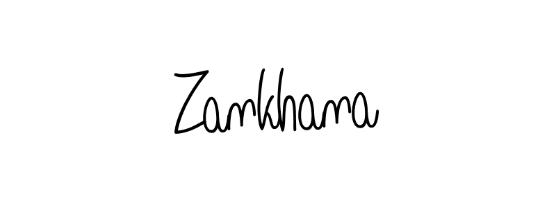 How to Draw Zankhana signature style? Angelique-Rose-font-FFP is a latest design signature styles for name Zankhana. Zankhana signature style 5 images and pictures png