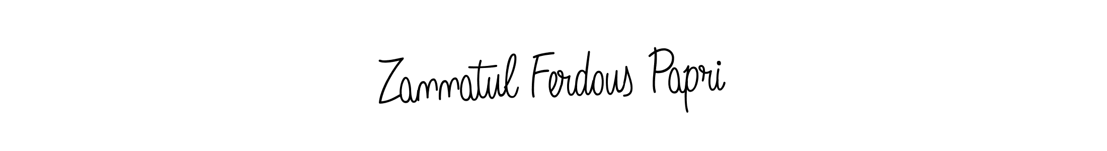 if you are searching for the best signature style for your name Zannatul Ferdous Papri. so please give up your signature search. here we have designed multiple signature styles  using Angelique-Rose-font-FFP. Zannatul Ferdous Papri signature style 5 images and pictures png
