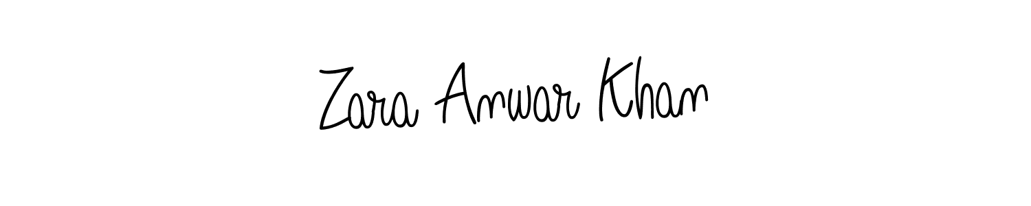 Check out images of Autograph of Zara Anwar Khan name. Actor Zara Anwar Khan Signature Style. Angelique-Rose-font-FFP is a professional sign style online. Zara Anwar Khan signature style 5 images and pictures png