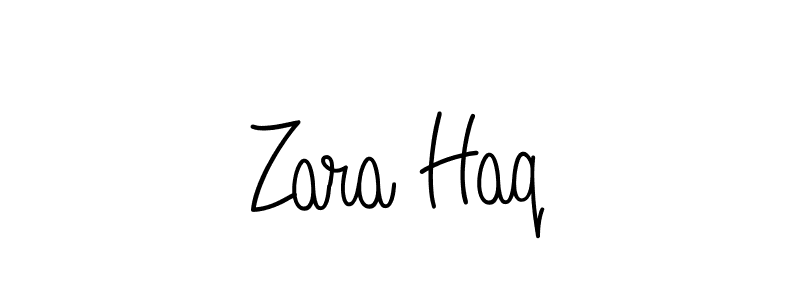 Also You can easily find your signature by using the search form. We will create Zara Haq name handwritten signature images for you free of cost using Angelique-Rose-font-FFP sign style. Zara Haq signature style 5 images and pictures png