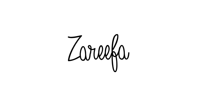 How to Draw Zareefa signature style? Angelique-Rose-font-FFP is a latest design signature styles for name Zareefa. Zareefa signature style 5 images and pictures png