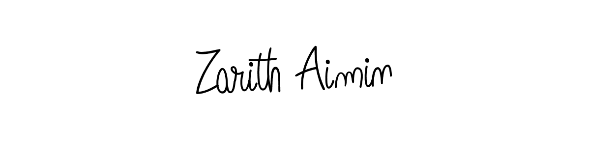 How to Draw Zarith Aimin signature style? Angelique-Rose-font-FFP is a latest design signature styles for name Zarith Aimin. Zarith Aimin signature style 5 images and pictures png