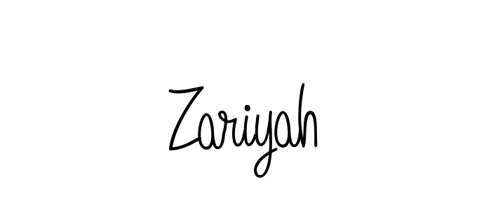 Here are the top 10 professional signature styles for the name Zariyah. These are the best autograph styles you can use for your name. Zariyah signature style 5 images and pictures png