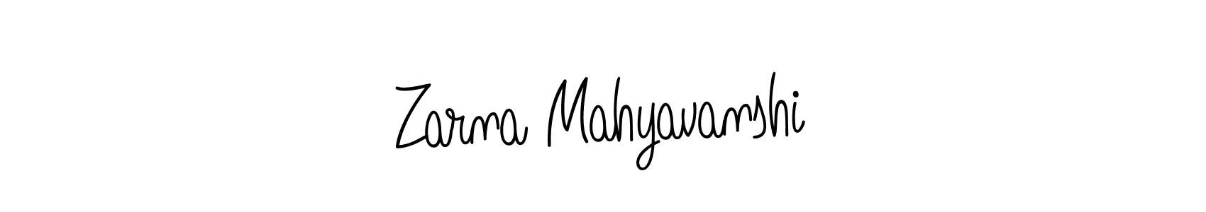 It looks lik you need a new signature style for name Zarna Mahyavanshi. Design unique handwritten (Angelique-Rose-font-FFP) signature with our free signature maker in just a few clicks. Zarna Mahyavanshi signature style 5 images and pictures png