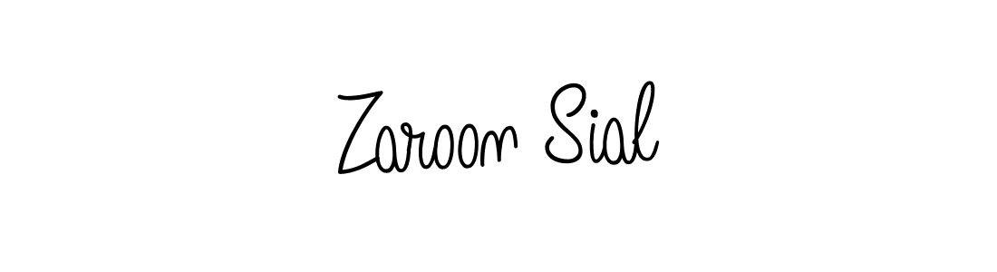 How to make Zaroon Sial signature? Angelique-Rose-font-FFP is a professional autograph style. Create handwritten signature for Zaroon Sial name. Zaroon Sial signature style 5 images and pictures png