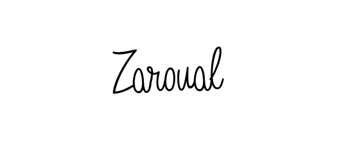 How to Draw Zaroual signature style? Angelique-Rose-font-FFP is a latest design signature styles for name Zaroual. Zaroual signature style 5 images and pictures png