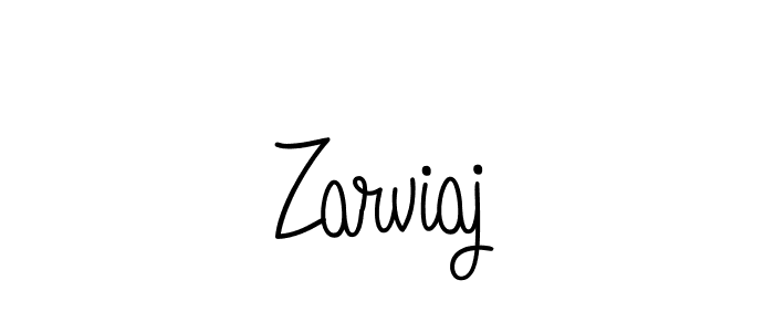 Also we have Zarviaj name is the best signature style. Create professional handwritten signature collection using Angelique-Rose-font-FFP autograph style. Zarviaj signature style 5 images and pictures png