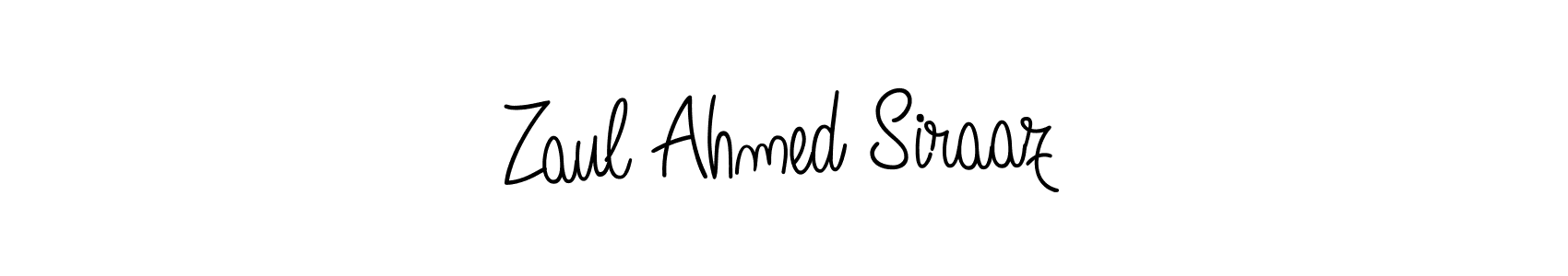 You can use this online signature creator to create a handwritten signature for the name Zaul Ahmed Siraaz. This is the best online autograph maker. Zaul Ahmed Siraaz signature style 5 images and pictures png