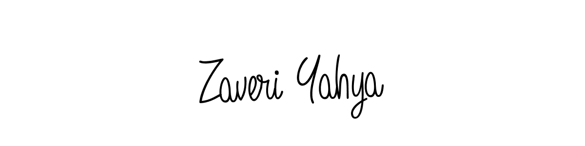 Make a short Zaveri Yahya signature style. Manage your documents anywhere anytime using Angelique-Rose-font-FFP. Create and add eSignatures, submit forms, share and send files easily. Zaveri Yahya signature style 5 images and pictures png