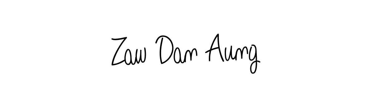 It looks lik you need a new signature style for name Zaw Dan Aung. Design unique handwritten (Angelique-Rose-font-FFP) signature with our free signature maker in just a few clicks. Zaw Dan Aung signature style 5 images and pictures png