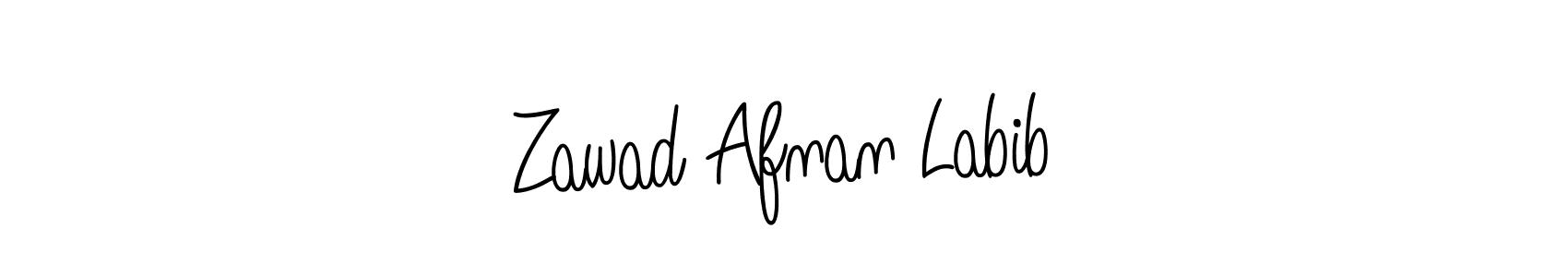 How to make Zawad Afnan Labib signature? Angelique-Rose-font-FFP is a professional autograph style. Create handwritten signature for Zawad Afnan Labib name. Zawad Afnan Labib signature style 5 images and pictures png