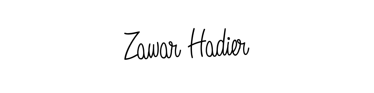 You can use this online signature creator to create a handwritten signature for the name Zawar Hadier. This is the best online autograph maker. Zawar Hadier signature style 5 images and pictures png