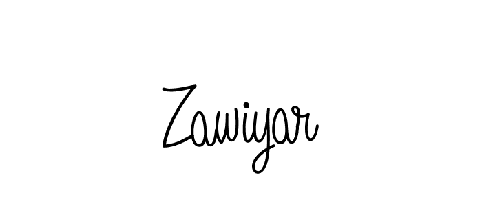 How to Draw Zawiyar signature style? Angelique-Rose-font-FFP is a latest design signature styles for name Zawiyar. Zawiyar signature style 5 images and pictures png