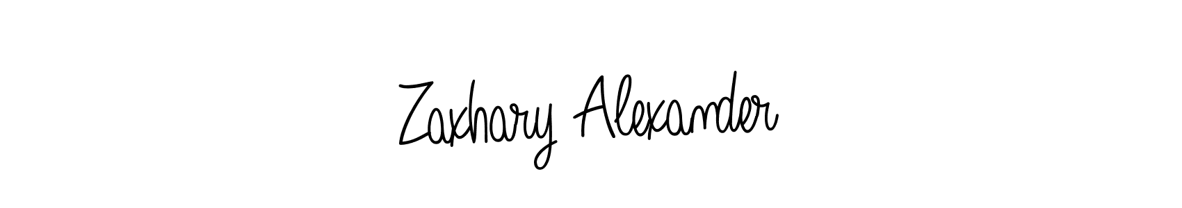 How to Draw Zaxhary Alexander signature style? Angelique-Rose-font-FFP is a latest design signature styles for name Zaxhary Alexander. Zaxhary Alexander signature style 5 images and pictures png