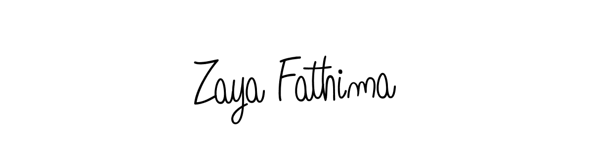 if you are searching for the best signature style for your name Zaya Fathima. so please give up your signature search. here we have designed multiple signature styles  using Angelique-Rose-font-FFP. Zaya Fathima signature style 5 images and pictures png