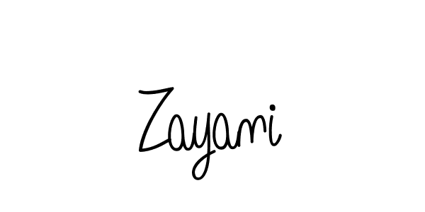 Best and Professional Signature Style for Zayani. Angelique-Rose-font-FFP Best Signature Style Collection. Zayani signature style 5 images and pictures png