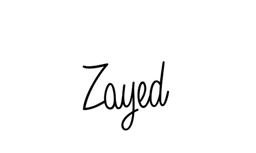 Also we have Zayed name is the best signature style. Create professional handwritten signature collection using Angelique-Rose-font-FFP autograph style. Zayed signature style 5 images and pictures png