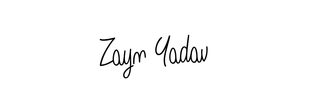It looks lik you need a new signature style for name Zayn Yadav. Design unique handwritten (Angelique-Rose-font-FFP) signature with our free signature maker in just a few clicks. Zayn Yadav signature style 5 images and pictures png