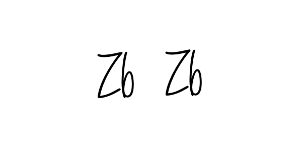 Once you've used our free online signature maker to create your best signature Angelique-Rose-font-FFP style, it's time to enjoy all of the benefits that Zb  Zb name signing documents. Zb  Zb signature style 5 images and pictures png