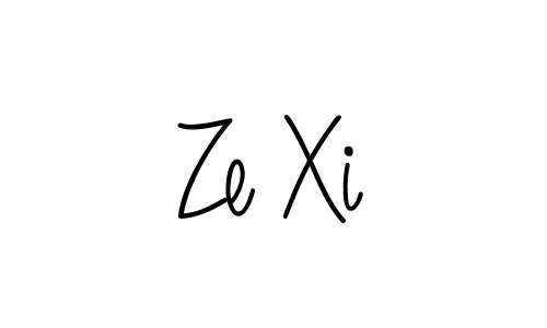 Check out images of Autograph of Ze Xi name. Actor Ze Xi Signature Style. Angelique-Rose-font-FFP is a professional sign style online. Ze Xi signature style 5 images and pictures png