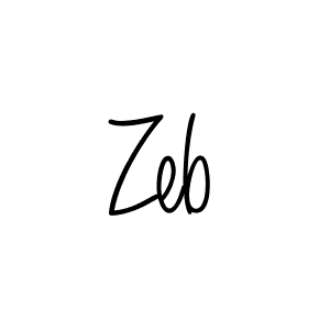 Here are the top 10 professional signature styles for the name Zeb. These are the best autograph styles you can use for your name. Zeb signature style 5 images and pictures png