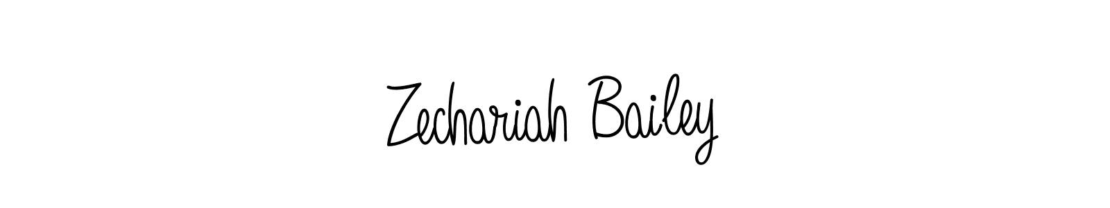 Best and Professional Signature Style for Zechariah Bailey. Angelique-Rose-font-FFP Best Signature Style Collection. Zechariah Bailey signature style 5 images and pictures png