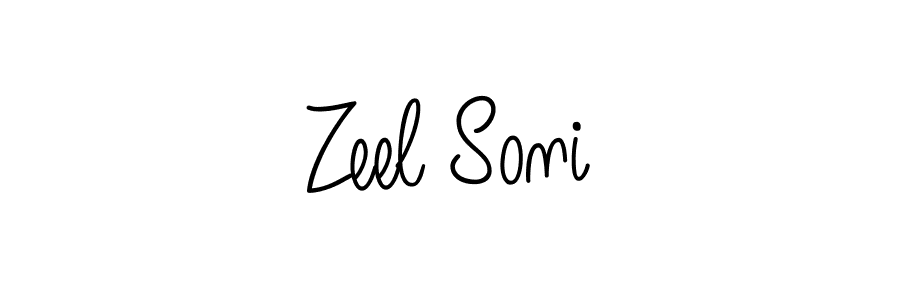 Angelique-Rose-font-FFP is a professional signature style that is perfect for those who want to add a touch of class to their signature. It is also a great choice for those who want to make their signature more unique. Get Zeel Soni name to fancy signature for free. Zeel Soni signature style 5 images and pictures png