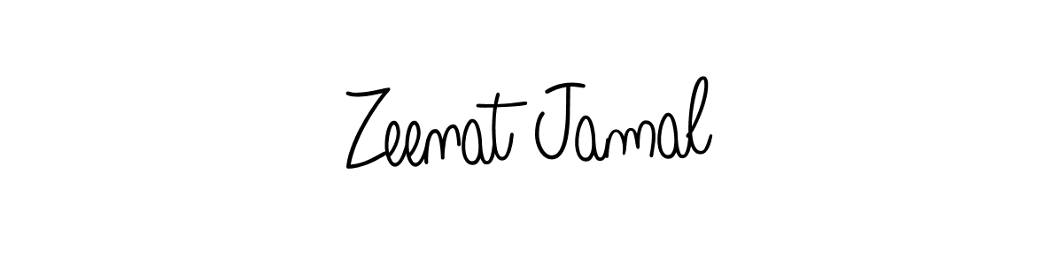 Make a beautiful signature design for name Zeenat Jamal. Use this online signature maker to create a handwritten signature for free. Zeenat Jamal signature style 5 images and pictures png