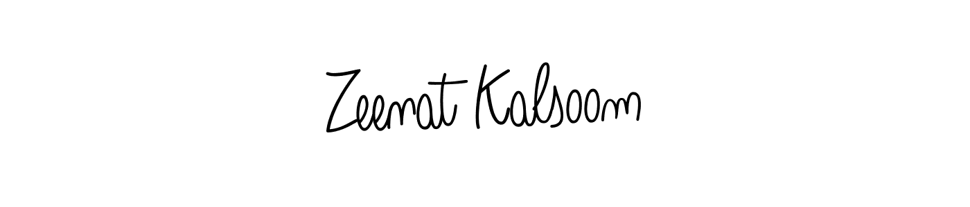 Once you've used our free online signature maker to create your best signature Angelique-Rose-font-FFP style, it's time to enjoy all of the benefits that Zeenat Kalsoom name signing documents. Zeenat Kalsoom signature style 5 images and pictures png
