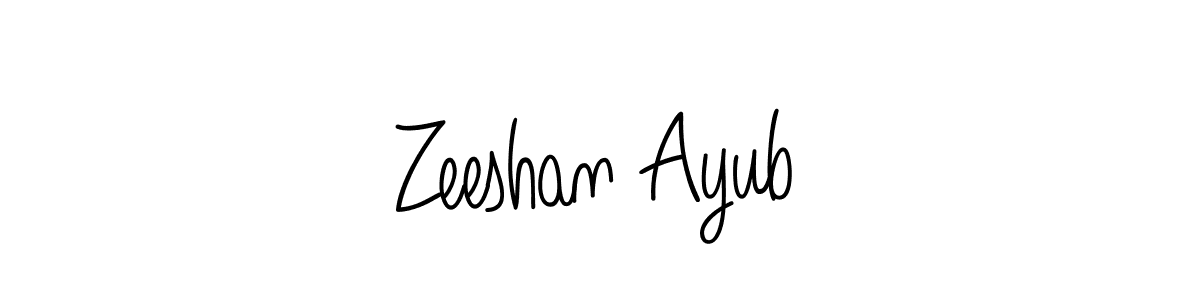Once you've used our free online signature maker to create your best signature Angelique-Rose-font-FFP style, it's time to enjoy all of the benefits that Zeeshan Ayub name signing documents. Zeeshan Ayub signature style 5 images and pictures png