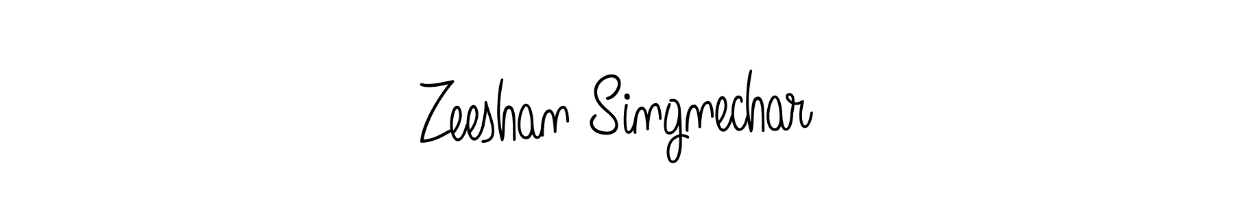 How to make Zeeshan Singnechar signature? Angelique-Rose-font-FFP is a professional autograph style. Create handwritten signature for Zeeshan Singnechar name. Zeeshan Singnechar signature style 5 images and pictures png