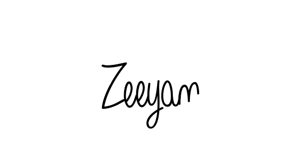 Also we have Zeeyan name is the best signature style. Create professional handwritten signature collection using Angelique-Rose-font-FFP autograph style. Zeeyan signature style 5 images and pictures png