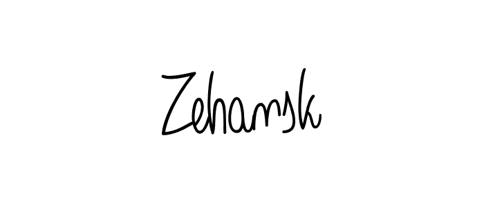 The best way (Angelique-Rose-font-FFP) to make a short signature is to pick only two or three words in your name. The name Zehansk include a total of six letters. For converting this name. Zehansk signature style 5 images and pictures png