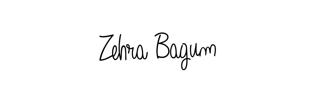 Make a beautiful signature design for name Zehra Bagum. Use this online signature maker to create a handwritten signature for free. Zehra Bagum signature style 5 images and pictures png