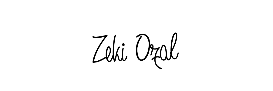 Also You can easily find your signature by using the search form. We will create Zeki Ozal name handwritten signature images for you free of cost using Angelique-Rose-font-FFP sign style. Zeki Ozal signature style 5 images and pictures png