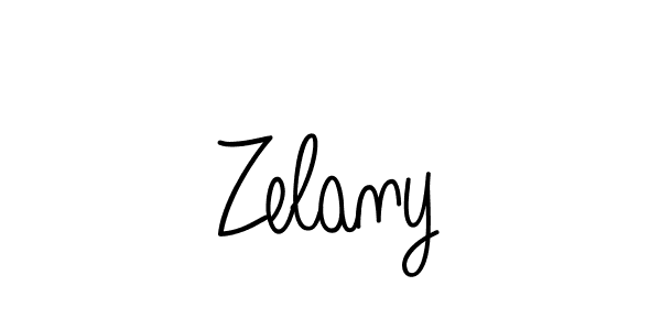 Best and Professional Signature Style for Zelany. Angelique-Rose-font-FFP Best Signature Style Collection. Zelany signature style 5 images and pictures png