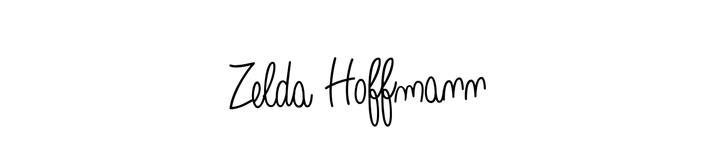 Use a signature maker to create a handwritten signature online. With this signature software, you can design (Angelique-Rose-font-FFP) your own signature for name Zelda Hoffmann. Zelda Hoffmann signature style 5 images and pictures png