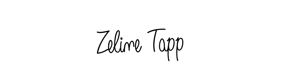 This is the best signature style for the Zeline Tapp name. Also you like these signature font (Angelique-Rose-font-FFP). Mix name signature. Zeline Tapp signature style 5 images and pictures png