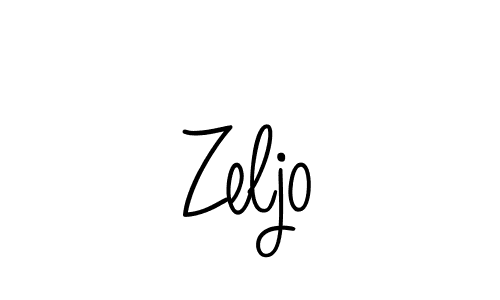 It looks lik you need a new signature style for name Zeljo. Design unique handwritten (Angelique-Rose-font-FFP) signature with our free signature maker in just a few clicks. Zeljo signature style 5 images and pictures png