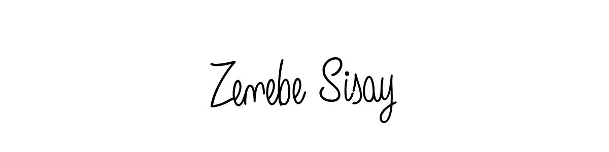 Make a beautiful signature design for name Zenebe Sisay. Use this online signature maker to create a handwritten signature for free. Zenebe Sisay signature style 5 images and pictures png