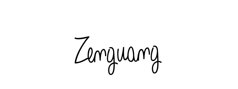 Best and Professional Signature Style for Zenguang. Angelique-Rose-font-FFP Best Signature Style Collection. Zenguang signature style 5 images and pictures png