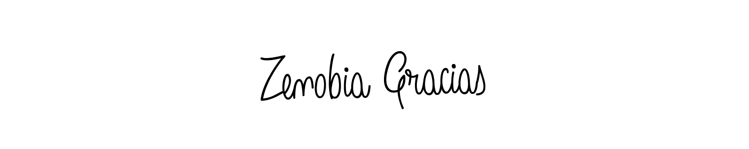 The best way (Angelique-Rose-font-FFP) to make a short signature is to pick only two or three words in your name. The name Zenobia Gracias include a total of six letters. For converting this name. Zenobia Gracias signature style 5 images and pictures png