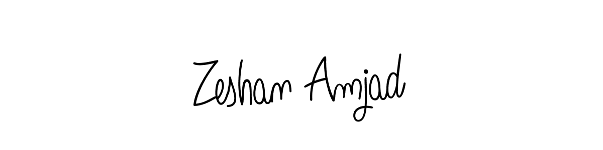 Check out images of Autograph of Zeshan Amjad name. Actor Zeshan Amjad Signature Style. Angelique-Rose-font-FFP is a professional sign style online. Zeshan Amjad signature style 5 images and pictures png