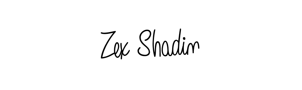 Check out images of Autograph of Zex Shadin name. Actor Zex Shadin Signature Style. Angelique-Rose-font-FFP is a professional sign style online. Zex Shadin signature style 5 images and pictures png