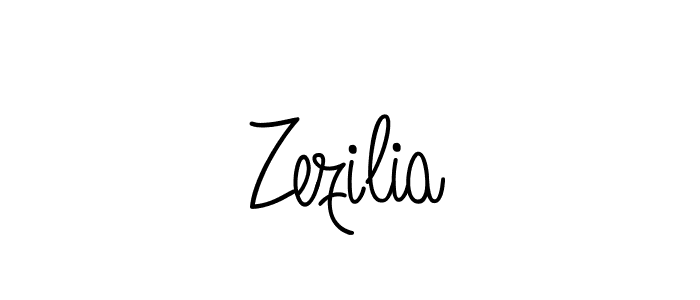 The best way (Angelique-Rose-font-FFP) to make a short signature is to pick only two or three words in your name. The name Zezilia include a total of six letters. For converting this name. Zezilia signature style 5 images and pictures png