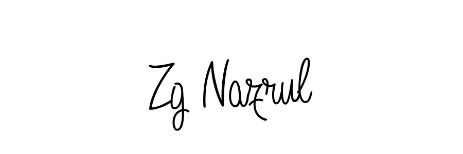 Make a short Zg Nazrul signature style. Manage your documents anywhere anytime using Angelique-Rose-font-FFP. Create and add eSignatures, submit forms, share and send files easily. Zg Nazrul signature style 5 images and pictures png