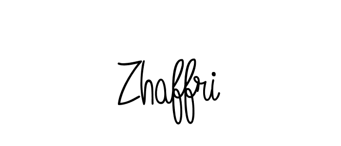 Design your own signature with our free online signature maker. With this signature software, you can create a handwritten (Angelique-Rose-font-FFP) signature for name Zhaffri. Zhaffri signature style 5 images and pictures png