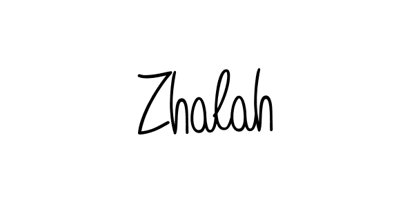You can use this online signature creator to create a handwritten signature for the name Zhalah. This is the best online autograph maker. Zhalah signature style 5 images and pictures png